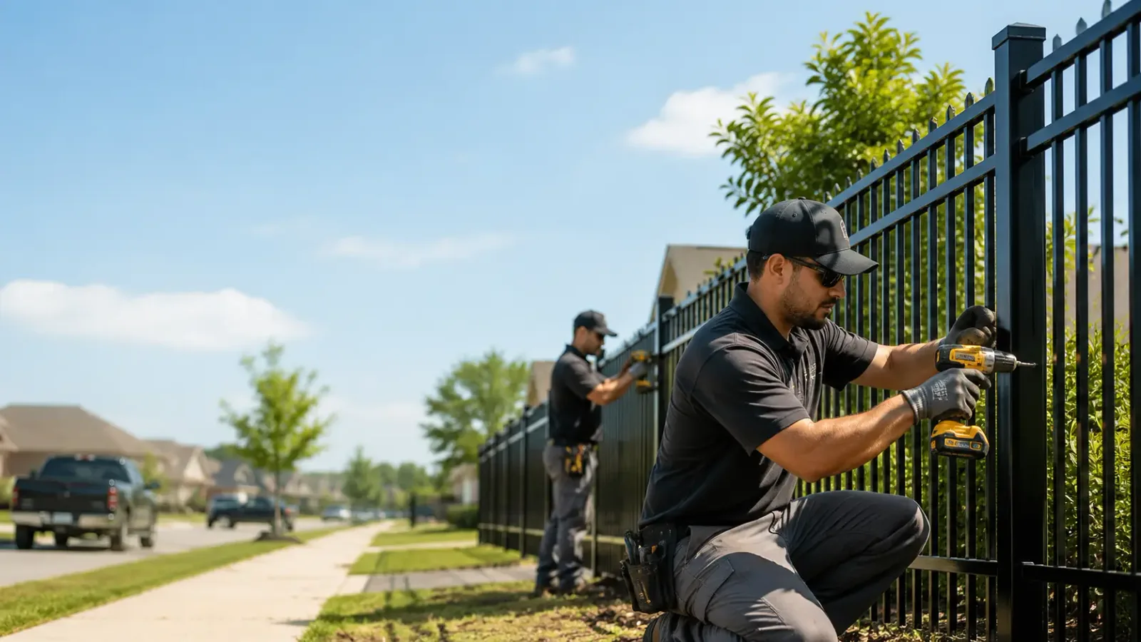 Metal Fence Installation in Delaware, AR